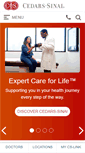 Mobile Screenshot of cedars-sinai.org